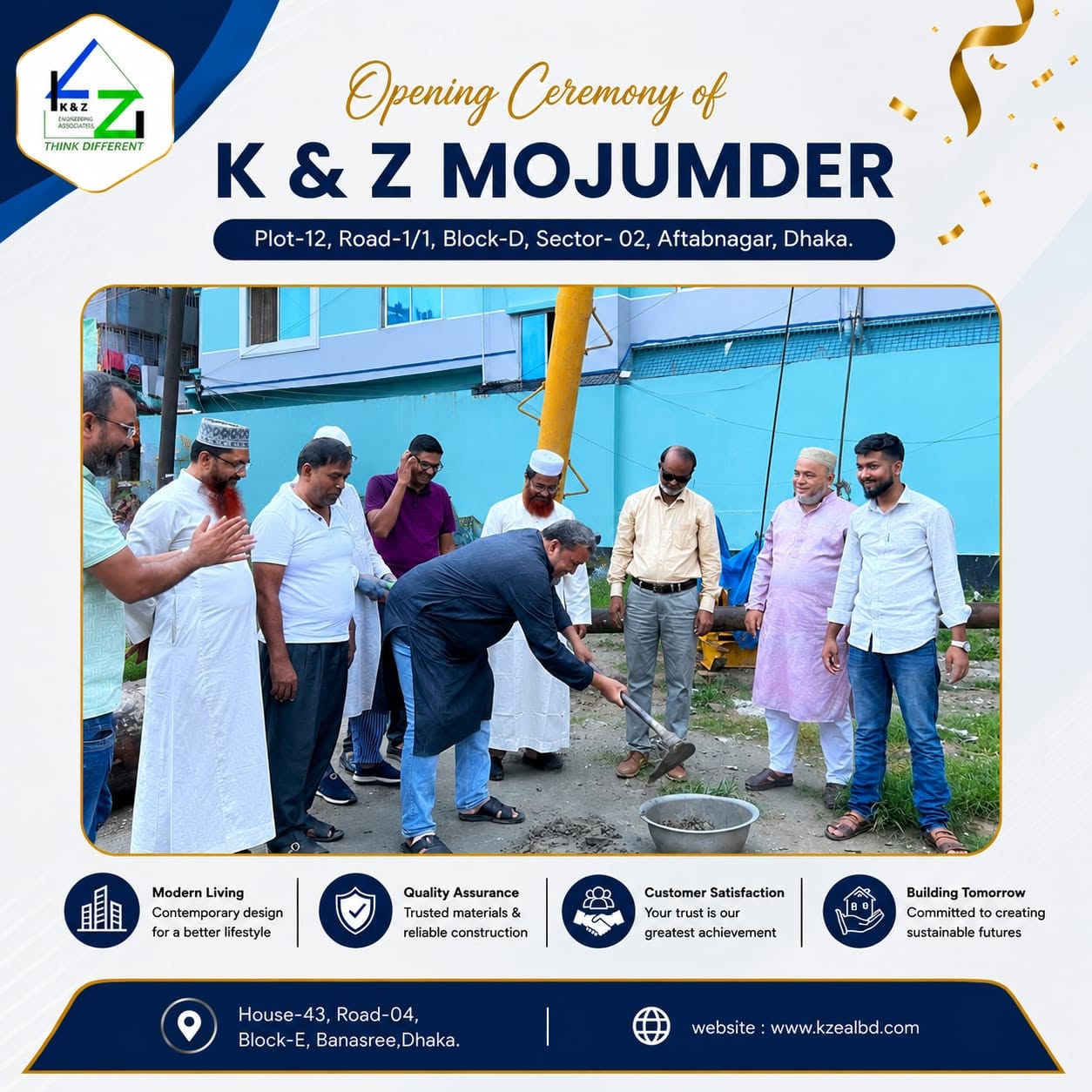 Opening Ceremony of "K & Z Mojumder"