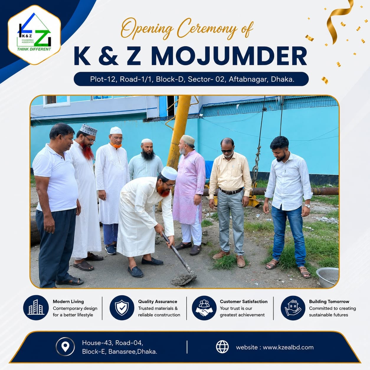 Opening Ceremony of "K & Z Mojumder"
