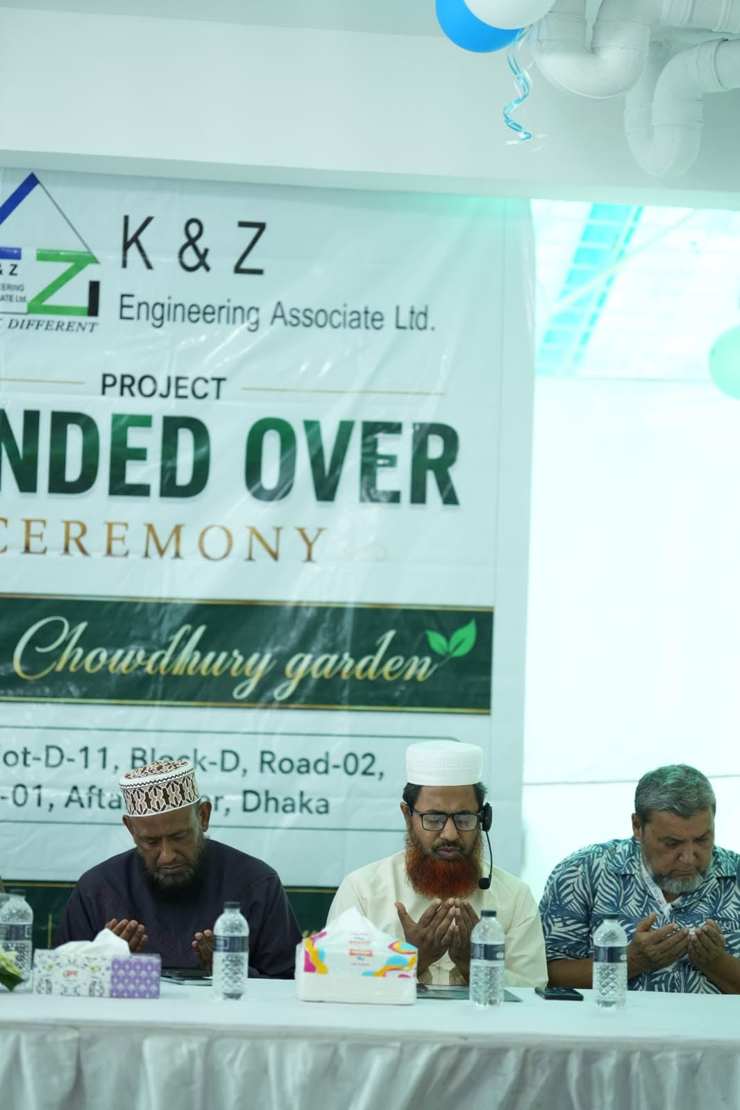 Successfully Handed Over "K & Z Chowdhury Garden"